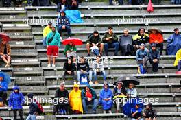 Circuit atmosphere - fans in the grandstand. 06.09.2019. Formula 1 World Championship, Rd 14, Italian Grand Prix, Monza, Italy, Practice Day.