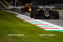 Romain Grosjean (FRA) Haas F1 Team VF-19. 06.09.2019. Formula 1 World Championship, Rd 14, Italian Grand Prix, Monza, Italy, Practice Day.