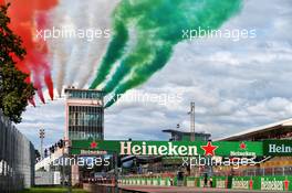 Grid atmosphere - Air display. 08.09.2019. Formula 1 World Championship, Rd 14, Italian Grand Prix, Monza, Italy, Race Day.