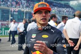 Max Verstappen (NLD) Red Bull Racing on the grid. 08.09.2019. Formula 1 World Championship, Rd 14, Italian Grand Prix, Monza, Italy, Race Day.