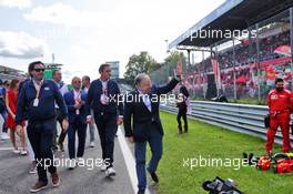 Jean Todt (FRA) FIA President on the grid. 08.09.2019. Formula 1 World Championship, Rd 14, Italian Grand Prix, Monza, Italy, Race Day.