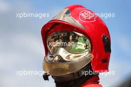 Grid atmosphere - fire marshal. 08.09.2019. Formula 1 World Championship, Rd 14, Italian Grand Prix, Monza, Italy, Race Day.