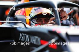 Max Verstappen (NLD) Red Bull Racing RB15 on the grid. 08.09.2019. Formula 1 World Championship, Rd 14, Italian Grand Prix, Monza, Italy, Race Day.