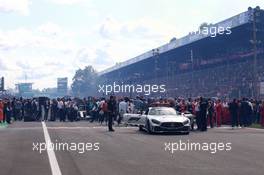 The Grid. 08.09.2019. Formula 1 World Championship, Rd 14, Italian Grand Prix, Monza, Italy, Race Day.