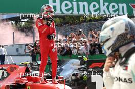 Charles Leclerc (MON) Ferrari SF90 wins the race 1st place. 08.09.2019. Formula 1 World Championship, Rd 14, Italian Grand Prix, Monza, Italy, Race Day.