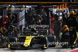 Nico Hulkenberg (GER), Renault Sport F1 Team during pitstop  08.09.2019. Formula 1 World Championship, Rd 14, Italian Grand Prix, Monza, Italy, Race Day.