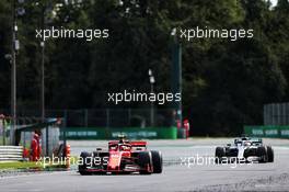 Charles Leclerc (MON) Ferrari SF90. 08.09.2019. Formula 1 World Championship, Rd 14, Italian Grand Prix, Monza, Italy, Race Day.