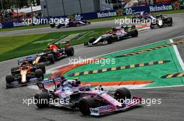 Lance Stroll (CDN) Racing Point F1 Team RP19. 08.09.2019. Formula 1 World Championship, Rd 14, Italian Grand Prix, Monza, Italy, Race Day.