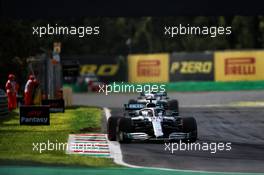 Lewis Hamilton (GBR) Mercedes AMG F1 W10. 08.09.2019. Formula 1 World Championship, Rd 14, Italian Grand Prix, Monza, Italy, Race Day.