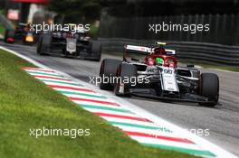 Antonio Giovinazzi (ITA) Alfa Romeo Racing C38. 08.09.2019. Formula 1 World Championship, Rd 14, Italian Grand Prix, Monza, Italy, Race Day.