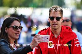 Sebastian Vettel (GER) Ferrari. 07.09.2019. Formula 1 World Championship, Rd 14, Italian Grand Prix, Monza, Italy, Qualifying Day.