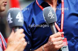 David Coulthard (GBR) Red Bull Racing and Scuderia Toro Advisor / Channel 4 F1 Commentator. 07.09.2019. Formula 1 World Championship, Rd 14, Italian Grand Prix, Monza, Italy, Qualifying Day.