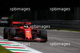 Sebastian Vettel (GER), Scuderia Ferrari  07.09.2019. Formula 1 World Championship, Rd 14, Italian Grand Prix, Monza, Italy, Qualifying Day.