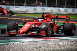 Sebastian Vettel (GER) Ferrari SF90. 07.09.2019. Formula 1 World Championship, Rd 14, Italian Grand Prix, Monza, Italy, Qualifying Day.