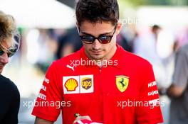 Charles Leclerc (MON) Ferrari. 07.09.2019. Formula 1 World Championship, Rd 14, Italian Grand Prix, Monza, Italy, Qualifying Day.