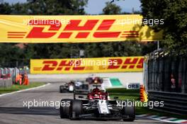 Kimi Raikkonen (FIN) Alfa Romeo Racing C38. 07.09.2019. Formula 1 World Championship, Rd 14, Italian Grand Prix, Monza, Italy, Qualifying Day.