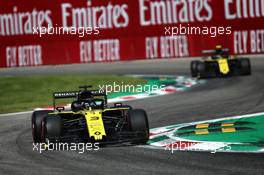 Daniel Ricciardo (AUS) Renault F1 Team RS19. 07.09.2019. Formula 1 World Championship, Rd 14, Italian Grand Prix, Monza, Italy, Qualifying Day.