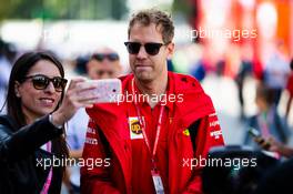 Sebastian Vettel (GER) Ferrari. 07.09.2019. Formula 1 World Championship, Rd 14, Italian Grand Prix, Monza, Italy, Qualifying Day.