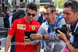 Charles Leclerc (MON) Ferrari. 07.09.2019. Formula 1 World Championship, Rd 14, Italian Grand Prix, Monza, Italy, Qualifying Day.