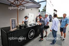 Paddock atmosphere - Ice cream stand. 07.09.2019. Formula 1 World Championship, Rd 14, Italian Grand Prix, Monza, Italy, Qualifying Day.