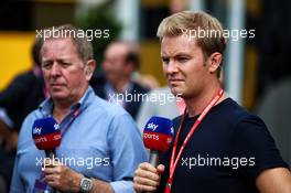 Nico Rosberg (GER) Sky Sports F1 Presenter. 07.09.2019. Formula 1 World Championship, Rd 14, Italian Grand Prix, Monza, Italy, Qualifying Day.