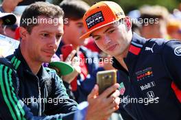 Max Verstappen (NLD) Red Bull Racing with fans. 08.09.2019. Formula 1 World Championship, Rd 14, Italian Grand Prix, Monza, Italy, Race Day.