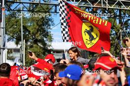 Circuit atmosphere - fans. 08.09.2019. Formula 1 World Championship, Rd 14, Italian Grand Prix, Monza, Italy, Race Day.