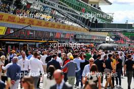 Circuit atmosphere - fans in the pit lane. 08.09.2019. Formula 1 World Championship, Rd 14, Italian Grand Prix, Monza, Italy, Race Day.