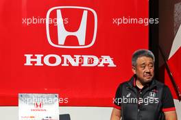 Masashi Yamamoto (JPN) Honda Racing F1 Managing Director. 08.09.2019. Formula 1 World Championship, Rd 14, Italian Grand Prix, Monza, Italy, Race Day.