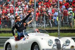 George Russell (GBR) Williams Racing on the drivers parade. 08.09.2019. Formula 1 World Championship, Rd 14, Italian Grand Prix, Monza, Italy, Race Day.