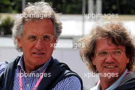 (L to R): Gabriele Tredozi (ITA) and Fabrizio Barbazza (ITA) 08.09.2019. Formula 1 World Championship, Rd 14, Italian Grand Prix, Monza, Italy, Race Day.