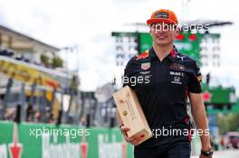Max Verstappen (NLD) Red Bull Racing on the drivers parade. 08.09.2019. Formula 1 World Championship, Rd 14, Italian Grand Prix, Monza, Italy, Race Day.