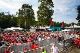 Circuit atmosphere - Fans in the Fanzone. 05.09.2019. Formula 1 World Championship, Rd 14, Italian Grand Prix, Monza, Italy, Preparation Day.