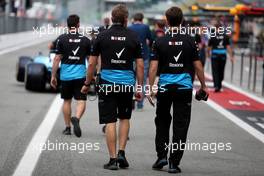 Williams F1 Team 05.09.2019. Formula 1 World Championship, Rd 14, Italian Grand Prix, Monza, Italy, Preparation Day.