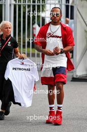 Lewis Hamilton (GBR) Mercedes AMG F1. 05.09.2019. Formula 1 World Championship, Rd 14, Italian Grand Prix, Monza, Italy, Preparation Day.