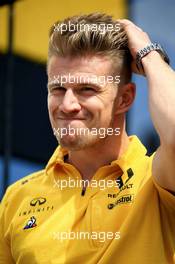 Nico Hulkenberg (GER) Renault F1 Team. 05.09.2019. Formula 1 World Championship, Rd 14, Italian Grand Prix, Monza, Italy, Preparation Day.