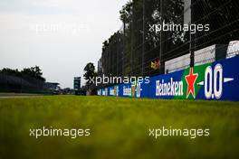 Circuit atmosphere - Heineken track branding. 05.09.2019. Formula 1 World Championship, Rd 14, Italian Grand Prix, Monza, Italy, Preparation Day.