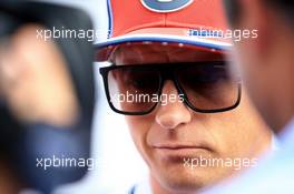 Kimi Raikkonen (FIN) Alfa Romeo Racing. 05.09.2019. Formula 1 World Championship, Rd 14, Italian Grand Prix, Monza, Italy, Preparation Day.