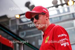 Sebastian Vettel (GER) Ferrari. 05.09.2019. Formula 1 World Championship, Rd 14, Italian Grand Prix, Monza, Italy, Preparation Day.