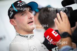 Robert Kubica (POL) Williams Racing with the media. 11.10.2019. Formula 1 World Championship, Rd 17, Japanese Grand Prix, Suzuka, Japan, Practice Day.