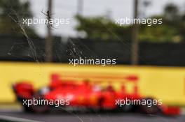 Charles Leclerc (MON) Ferrari SF90 passing a spider. 11.10.2019. Formula 1 World Championship, Rd 17, Japanese Grand Prix, Suzuka, Japan, Practice Day.