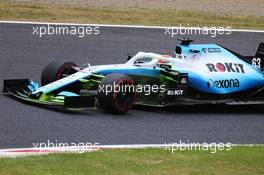 George Russell (GBR) Williams Racing FW42 with flow-vis paint. 11.10.2019. Formula 1 World Championship, Rd 17, Japanese Grand Prix, Suzuka, Japan, Practice Day.