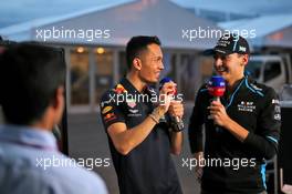 (L to R): Alexander Albon (THA) Red Bull Racing and George Russell (GBR) Williams Racing. 11.10.2019. Formula 1 World Championship, Rd 17, Japanese Grand Prix, Suzuka, Japan, Practice Day.