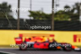 Max Verstappen (NLD) Red Bull Racing RB15 passing a spider. 11.10.2019. Formula 1 World Championship, Rd 17, Japanese Grand Prix, Suzuka, Japan, Practice Day.