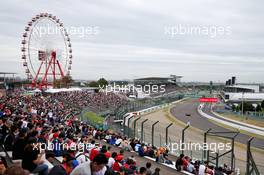 Alexander Albon (THA) Red Bull Racing RB15. 11.10.2019. Formula 1 World Championship, Rd 17, Japanese Grand Prix, Suzuka, Japan, Practice Day.
