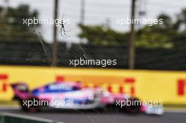 Lance Stroll (CDN) Racing Point F1 Team RP19 passing a spider. 11.10.2019. Formula 1 World Championship, Rd 17, Japanese Grand Prix, Suzuka, Japan, Practice Day.