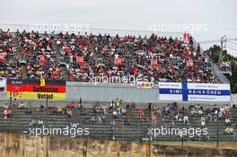 Circuit atmosphere - fans in the grandstand. 11.10.2019. Formula 1 World Championship, Rd 17, Japanese Grand Prix, Suzuka, Japan, Practice Day.