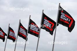 Circuit atmosphere - Japanese Grand Prix flags. 11.10.2019. Formula 1 World Championship, Rd 17, Japanese Grand Prix, Suzuka, Japan, Practice Day.