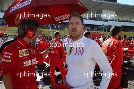 Sebastian Vettel (GER) Ferrari SF90. 13.10.2019. Formula 1 World Championship, Rd 17, Japanese Grand Prix, Suzuka, Japan, Race Day.