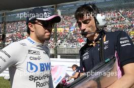 Sergio Perez (MEX) Racing Point F1 Team RP19. 13.10.2019. Formula 1 World Championship, Rd 17, Japanese Grand Prix, Suzuka, Japan, Race Day.